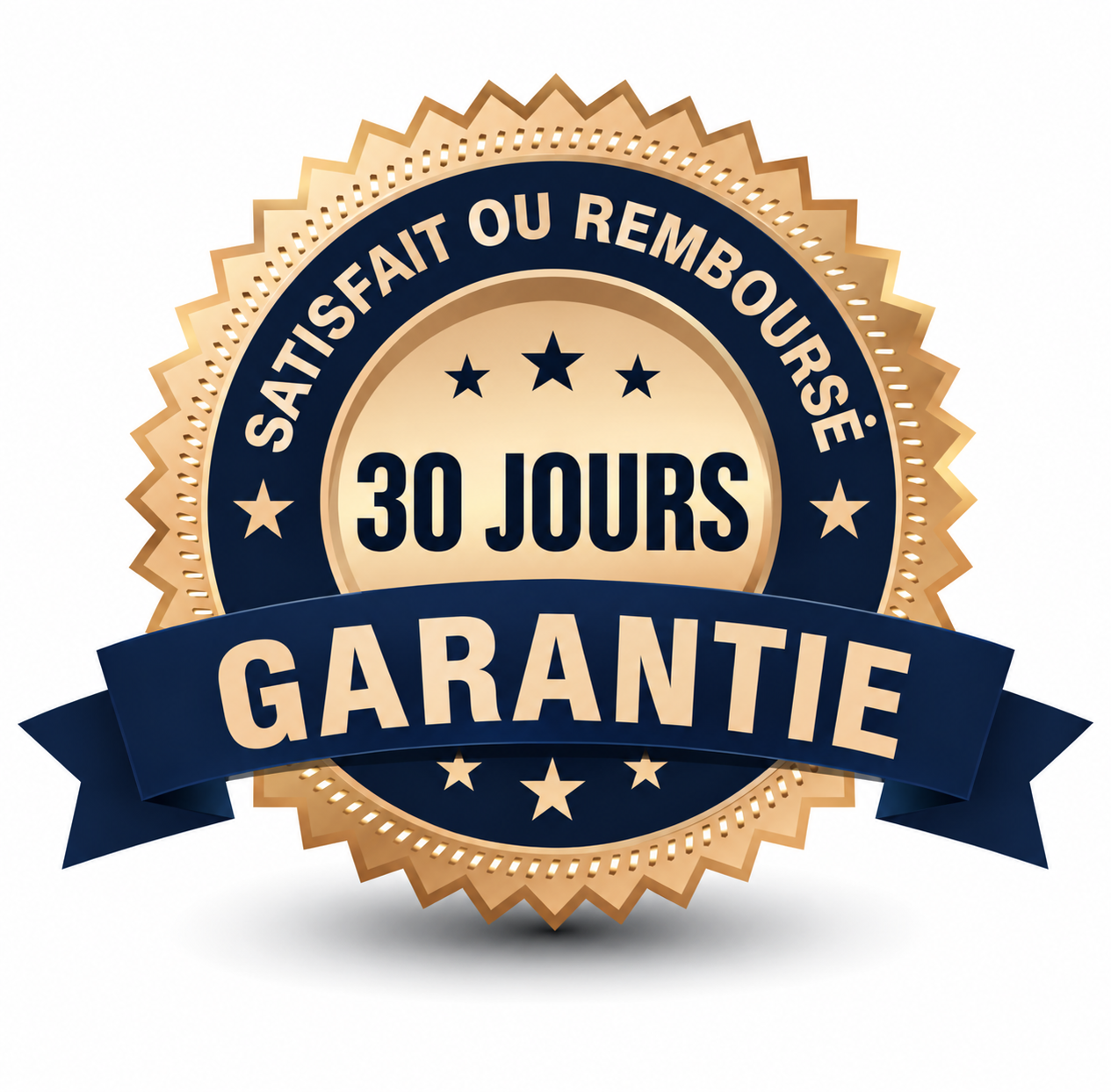 Garantie satisfait ou remboursé de 30 jours